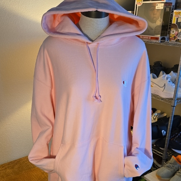 Champion Other - Champion Pink Oversized Long Sleeve Hoodie